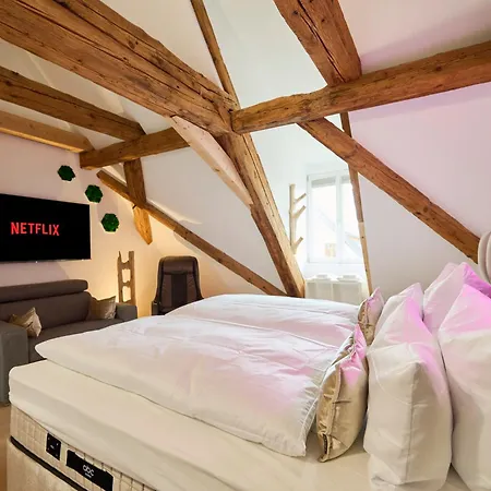 Wood World Luxury - Massage - Bergblick - Tranpolin- Parken Apartment