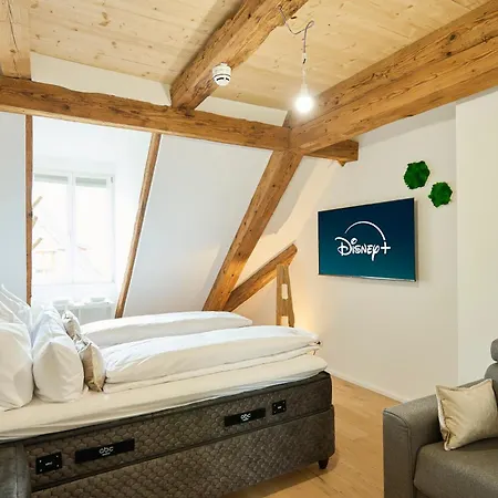 公寓 Wood World Luxury - Massage - Bergblick - Tranpolin- Parken *