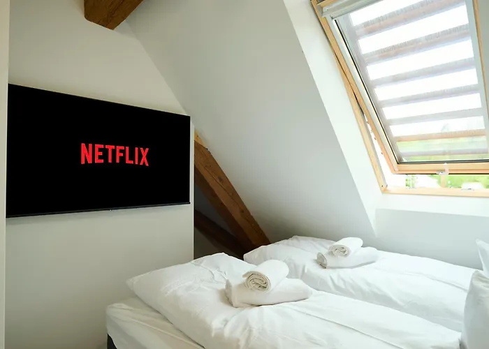 Lägenhet Wood World Luxury - Massage - Bergblick - Tranpolin- Parken *